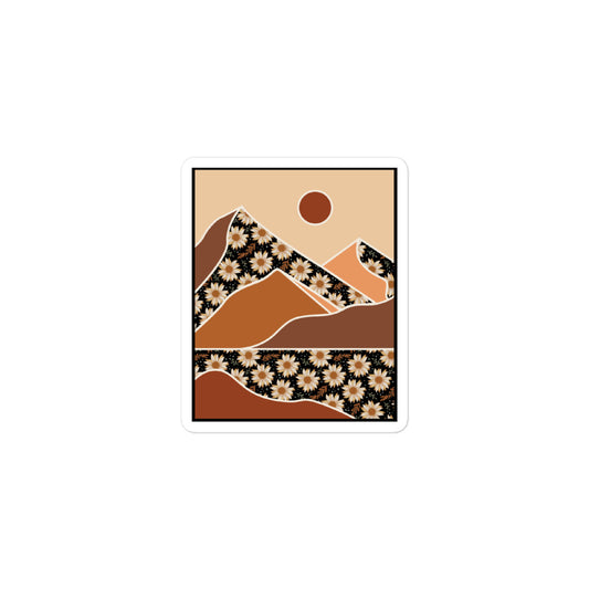 Boho Desert Sticker