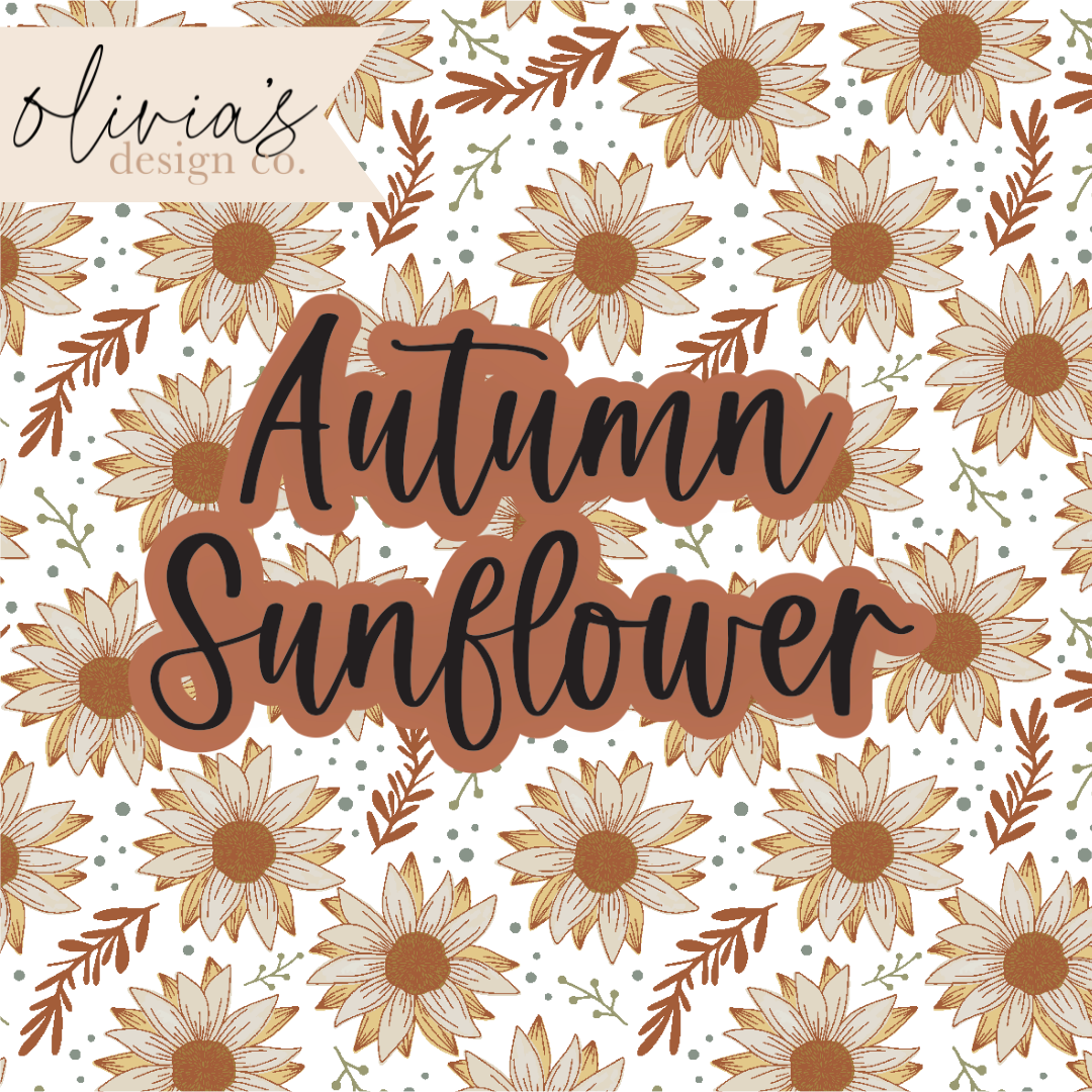 Autumn Sunflower Pattern