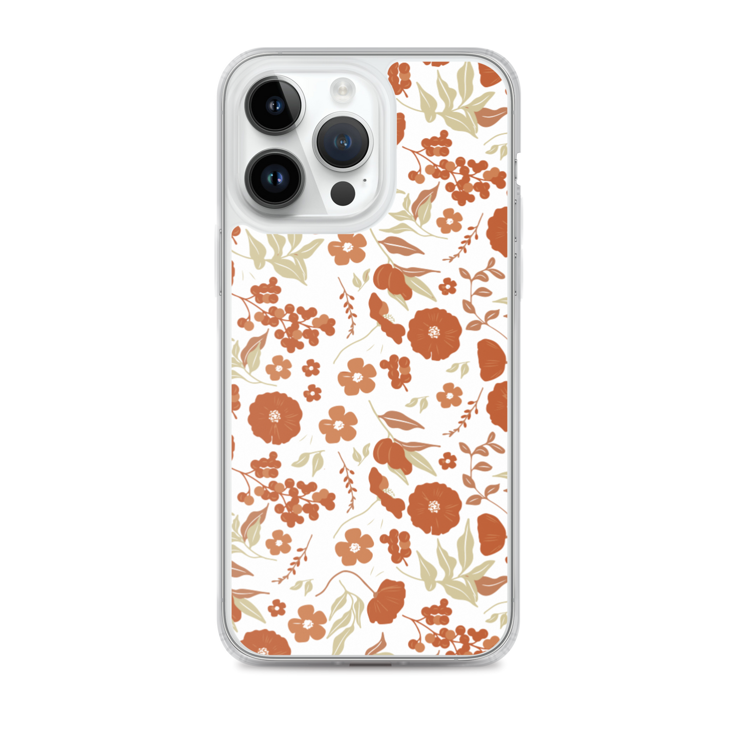 White Poppy iPhone Case