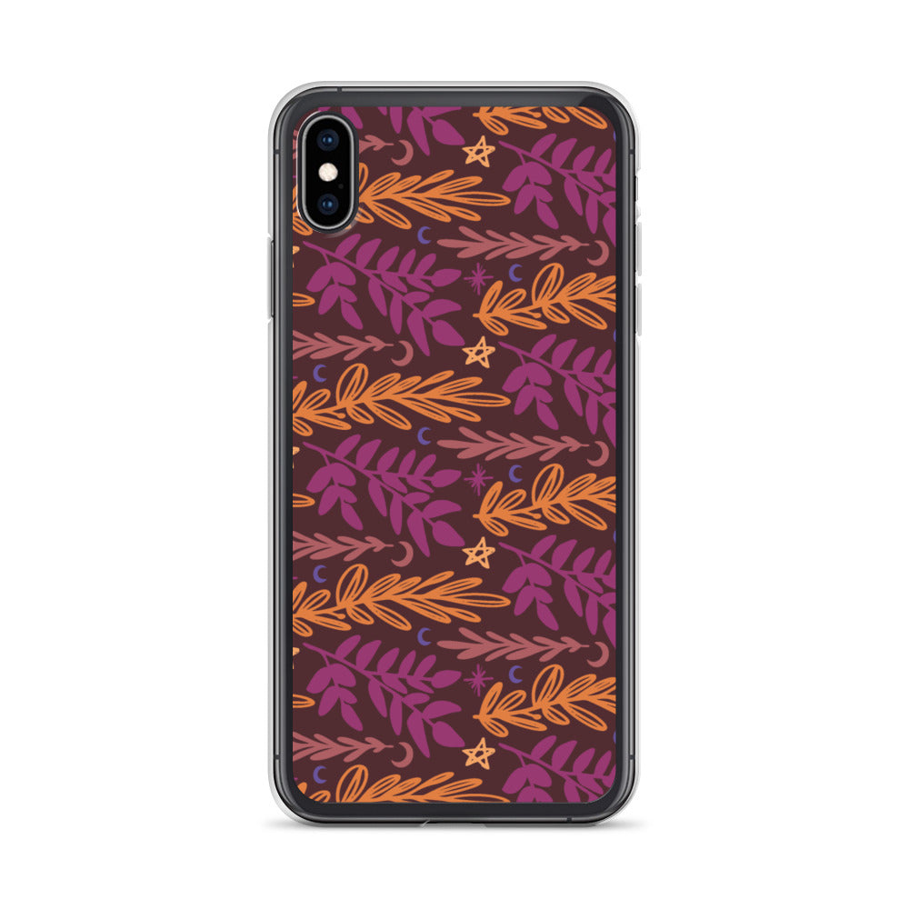 Halloween Floral iPhone Case