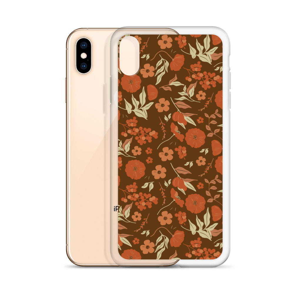 Rusted Poppy iPhone Case
