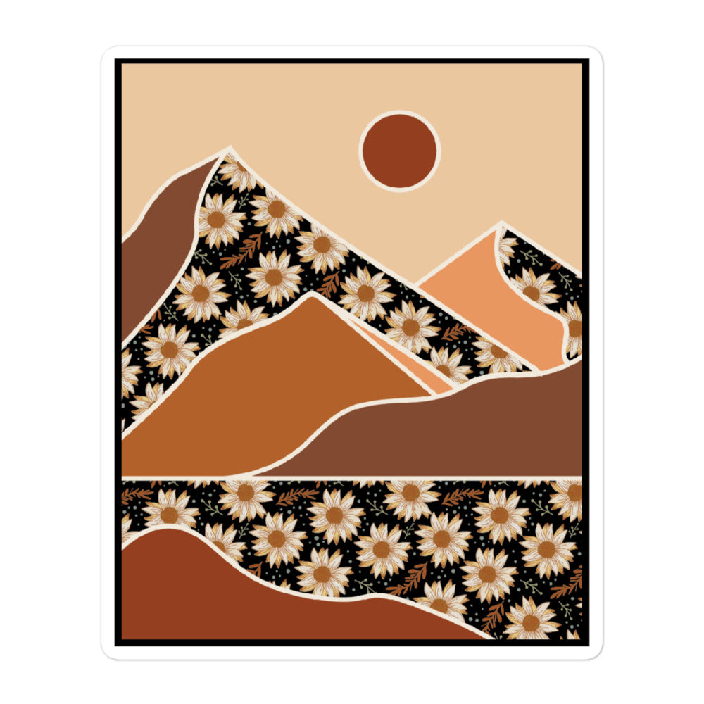 Boho Desert Sticker